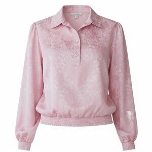 Vintaage Lady Diplomat Blouse Womens Size 8 Cottagecore Floral Twee Softie Retro